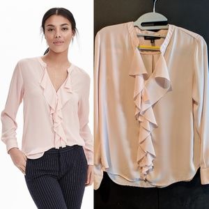 Banana Republic Ruffle Ribbon Blouse